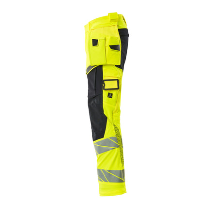 Mascot 19031 711 17010 Hi Vis Yellow Dark Navy Left