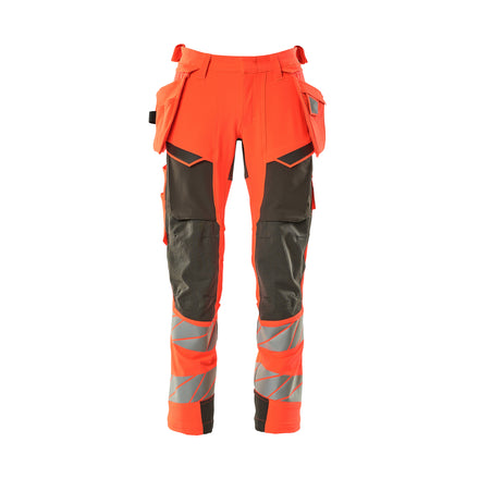 Mascot 19031 711 22218 Hi Vis Red Dark Anthracite Front