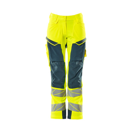 Mascot 19078 511 1744 Hi Vis Yellow Dark Petroleum Front