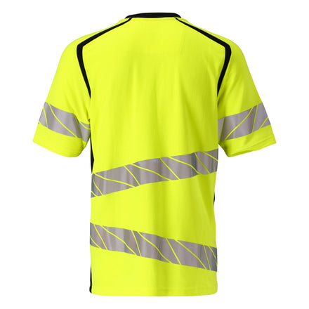 Mascot 19082 771 1709 T Shirt Hi Vis Yellow Black Back