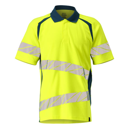 Mascot 19083 771 1744 Hi Vis Yellow Dark Petroleum Front