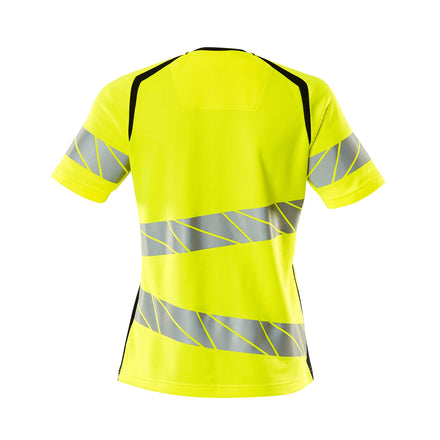 Mascot 19092 771 1709 T Shirt Hi Vis Yellow Black Back