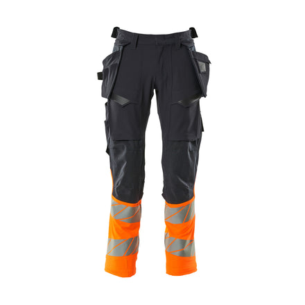 Mascot 19131 711 01014 Dark Navy Hi Vis Orange Front