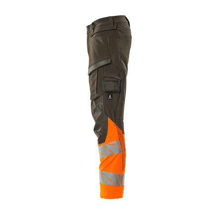 Mascot 19179 511 1814 Dark Anthracite Hi Vis Orange Left