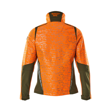 Mascot 19212 291 1433 Hi Vis Orange Moss Green Back