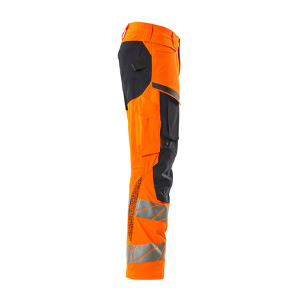 Mascot 19279 510 14010 Hi Vis Orange Dark Navy Right