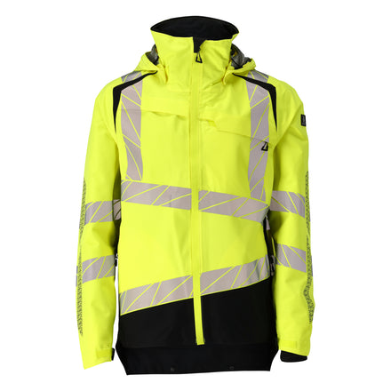 Mascot 19301 231 1709 Outer Shell Jacket Hi Vis Yellow Black Front