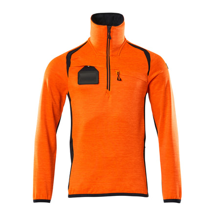 Mascot 19303 316 14010 Hi Vis Orange Dark Navy Front