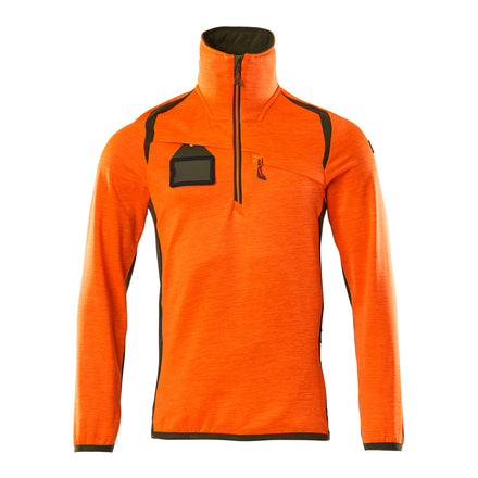Mascot 19303 316 1433 Hi Vis Orange Moss Green Front