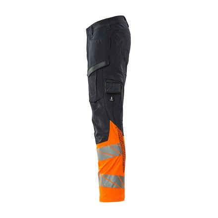 Mascot 19379 510 01014 Dark Navy Hi Vis Orange Left