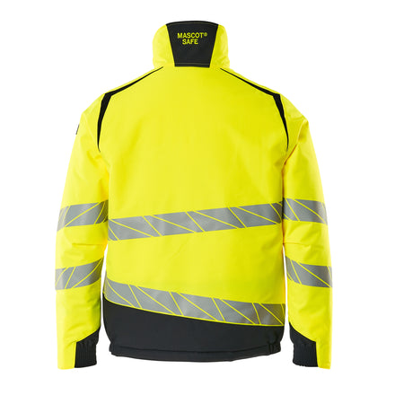 Mascot 19435 231 17010 Hi Vis Yellow Dark Navy Back
