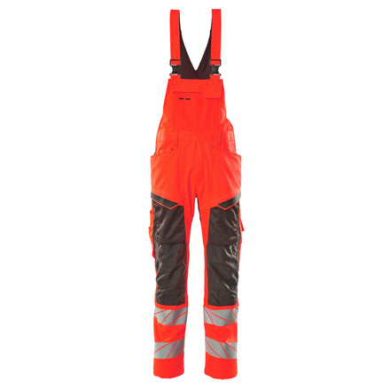 Mascot 19569 236 22218 Hi Vis Red Dark Anthracite Front