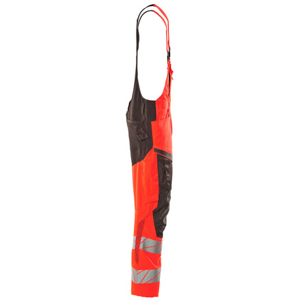 Mascot 19569 236 22218 Hi Vis Red Dark Anthracite Right
