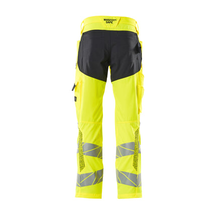 Mascot 19579 236 17010 Hi Vis Yellow Dark Navy Back