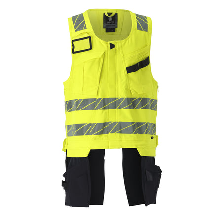Mascot Accelerate Safe 19589-711-17010 Tool Vest - Hi-Vis Yellow/Dark Navy