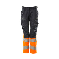 Mascot 19678 236 01014 Dark Navy Hi Vis Orange Front