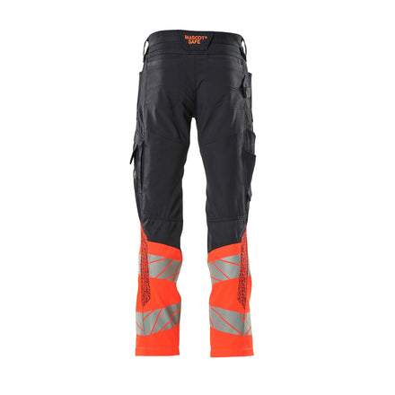 Mascot 19679 236 10222 Dark Navy Hi Vis Red Back