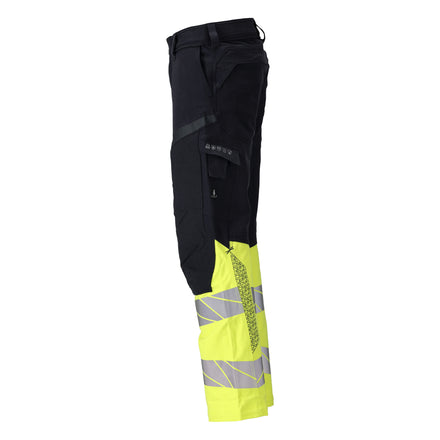 Mascot 21179 284 01017 Dark Navy Hi Vis Yellow Left