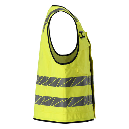 Mascot Accelerate Multisafe 21389-281-17010 ARC Flash & Fire Retardant Tool Vest - Hi-Vis Yellow/Dark Navy