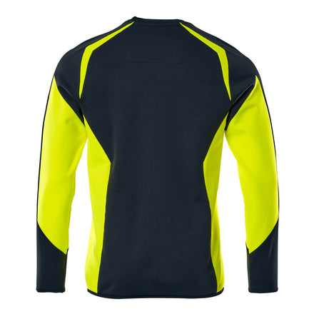Mascot 22084 781 01017 Dark Navy Hi Vis Yellow Back