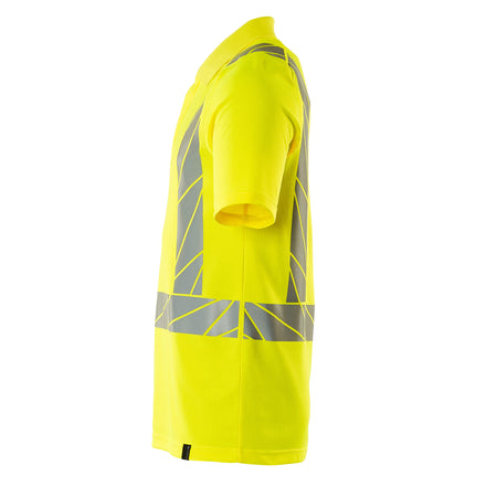 Mascot 22183 771 17 Polo Shirt Hi Vis Yellow Left