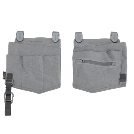 Mascot 22950 012 89 Holster Pockets Stone Grey Front