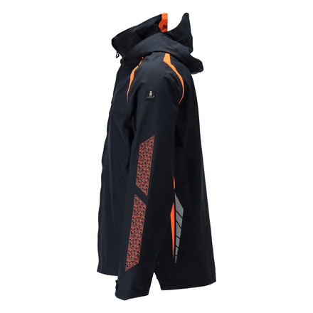 Mascot 23001 231 01014 Dark Navy Hi Vis Orange Left