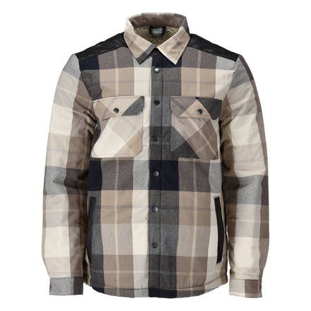 Mascot 23104 446 599 Shirt Dark Sand Checked Front