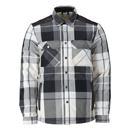 Mascot 23104 446 899 Shirt Stone Grey Checked Front