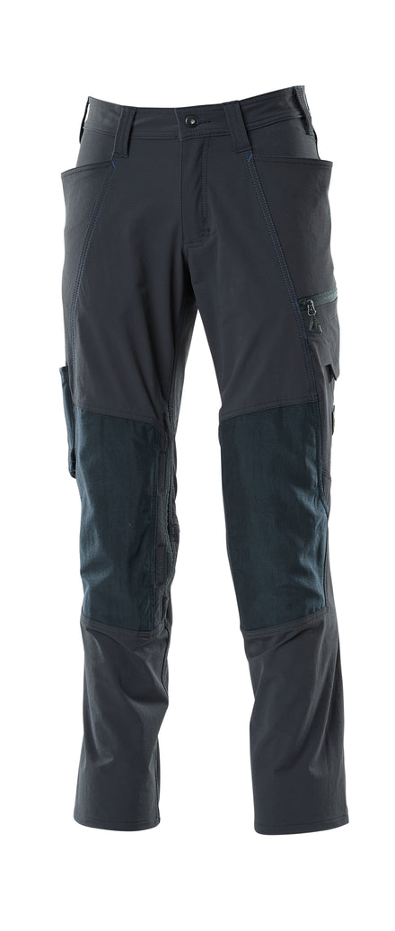 MASCOT® ACCELERATE 18479-311 Trousers With Kneepad Pockets - Dark Navy