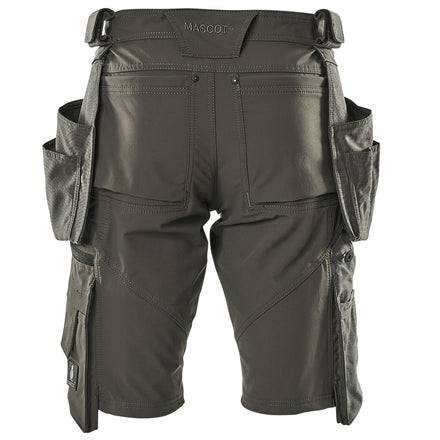 Mascot Advanced 17149-311 Ultimate Stretch Work Shorts With Holster Pockets