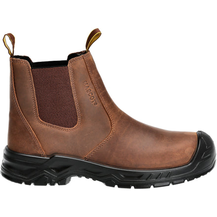 Mascot F1000-715 Dealer Safety Boot (Nut Brown / UK 6.5 - EU 40)