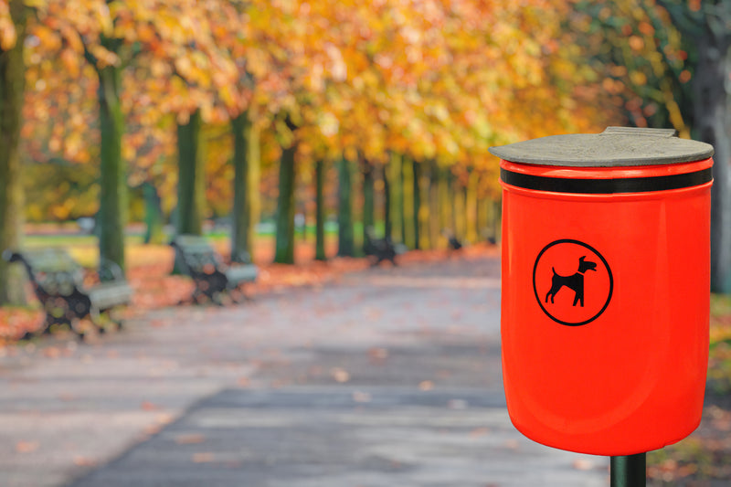 Roadware_melba_red_doggy_waste_bin