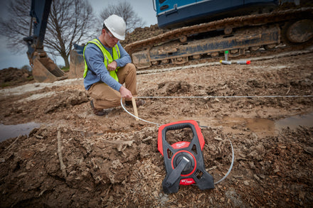 Milwaukee Extra Long Open Tape Measure 30m / 100ft - 48225203