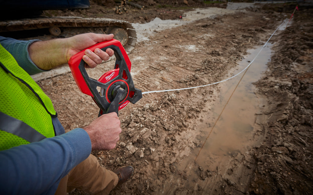 Milwaukee Extra Long Open Tape Measure 100m / 330ft - 48225211