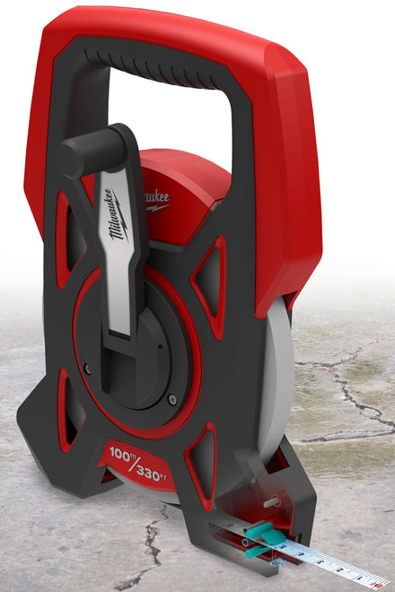 Milwaukee Extra Long Open Tape Measure 100m / 330ft - 48225211