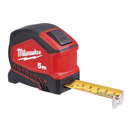 Milwaukee Autolock Tape Measure 5 Metre / 16ft Metric & Imperial - 4932464665
