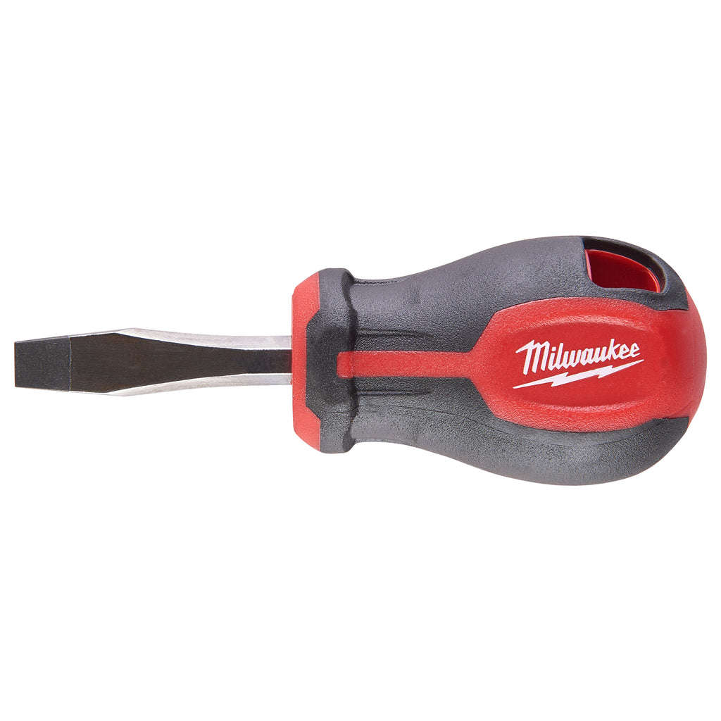 Milwaukee 2 Piece Tri-Lobe Stubby PZ / SL Screwdriver Set - 4932471810