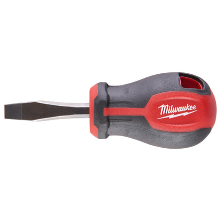 Milwaukee 2 Piece Tri-Lobe Stubby PZ / SL Screwdriver Set - 4932471810