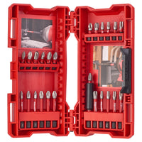 Milwaukee Shockwave 25 Piece PZ PH TX Impact Driver Bit Set Inc. Case - 4932472061