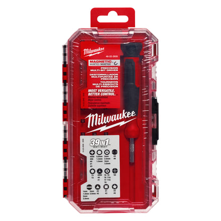 Milwaukee 39-in-1 Precision Multi Bit Screwdriver Inc. Packout Case - 4932498177