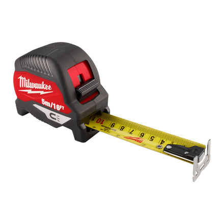 Milwaukee Premium Magnetic Tape Measure (Gen 4) - 5 Metre / 16ft Metric & Imperial - 4932498769