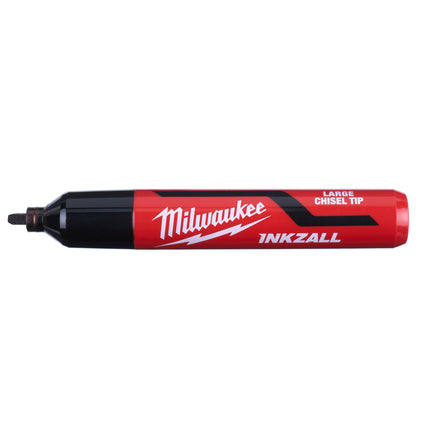 Milwaukee INKZALL Chisel Tip Marker Pen Large Black 3 Pack - 4932471554