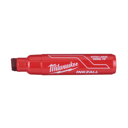 Milwaukee INKZALL Chisel Tip Marker Pen X-Large Red - 4932471560