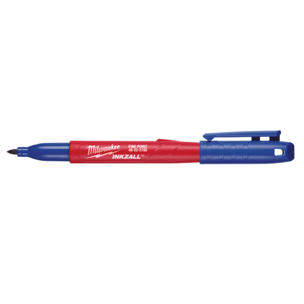 Milwaukee INKZALL Marker Pen Fine Tip Blue - 4932492126