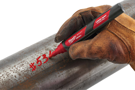 Milwaukee Liquid Paint Marker Red - 4932492143