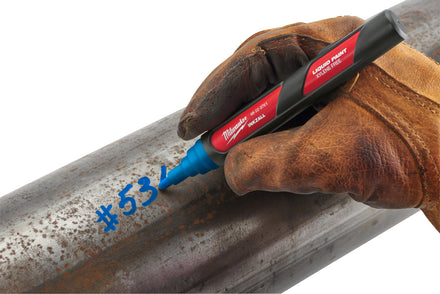 Milwaukee Liquid Paint Marker Blue - 4932492144