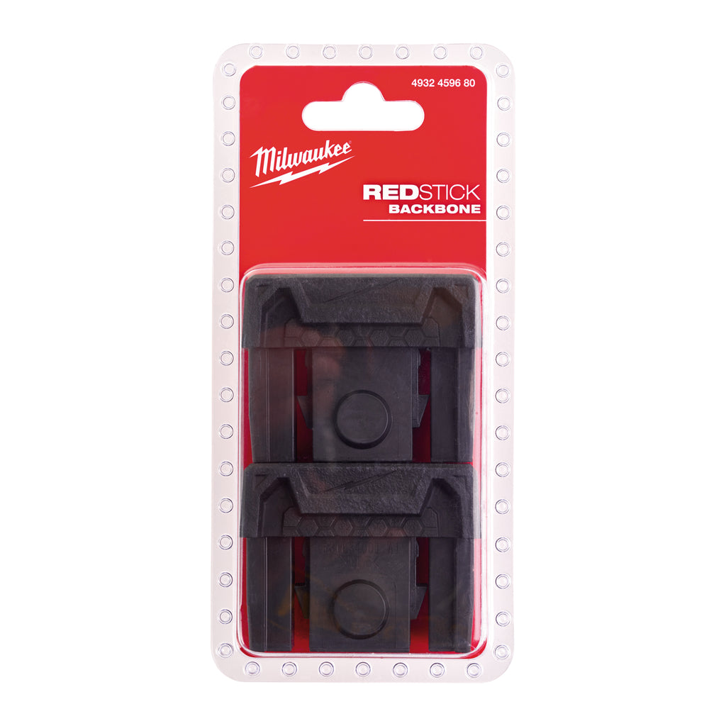 Milwaukee REDSTICK Backbone Replacement End Cap Pair - 4932459680