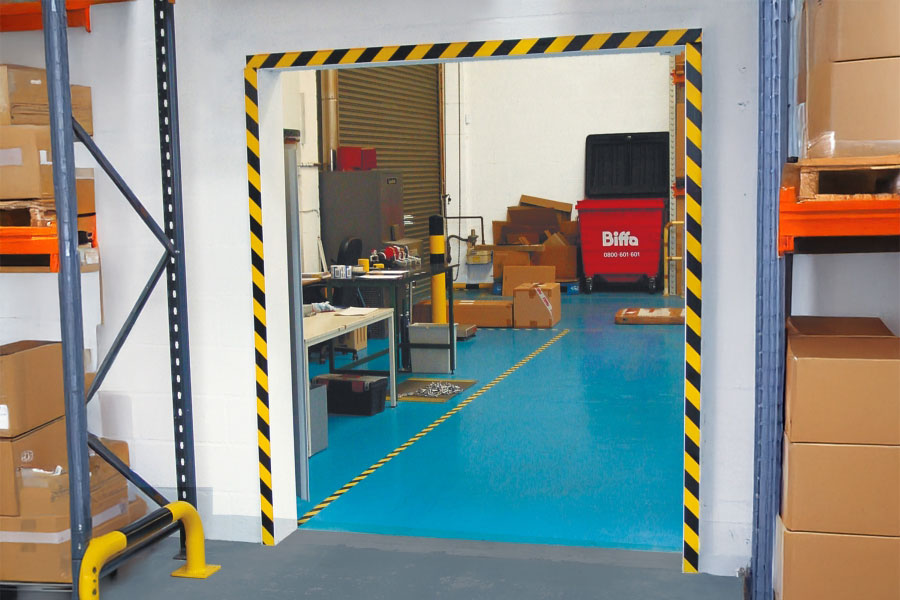 Self Adhesive Non-reflective Hazard Warning Tape