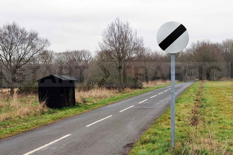 A-Road Sign posts